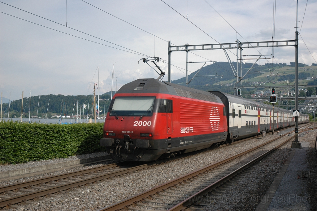 2417-0023-270512.jpg - SBB-CFF Re 460.103-5 «Heitersberg» / Richterswil 27.5.2012