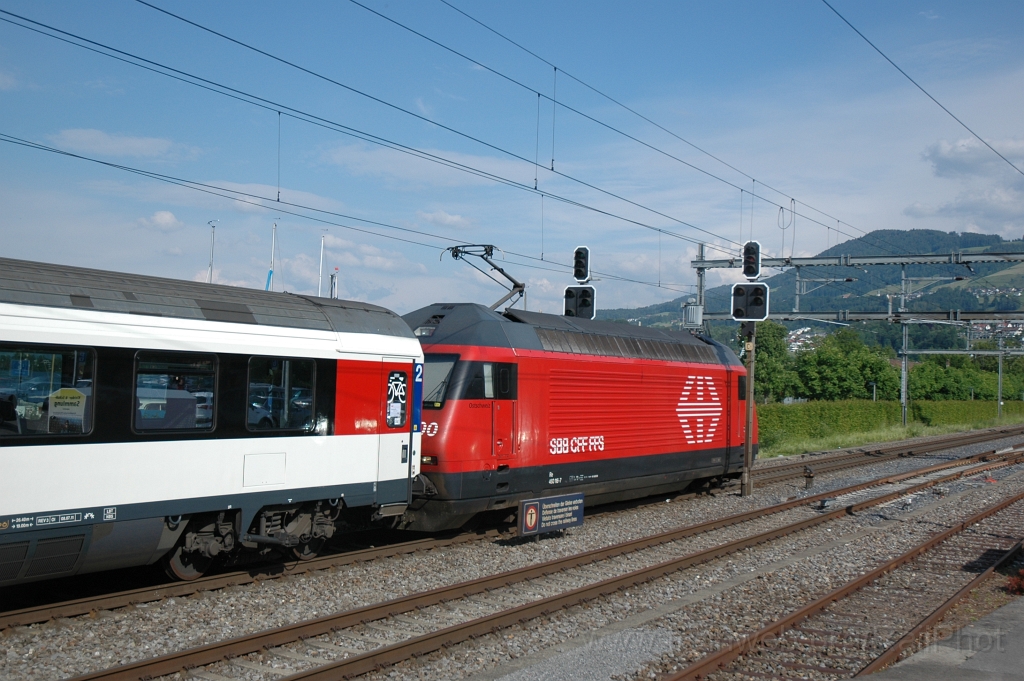 2419-0016-270512.jpg - SBB-CFF Re 460.116-7 «Ostschweiz» / Richterswil 27.5.2012