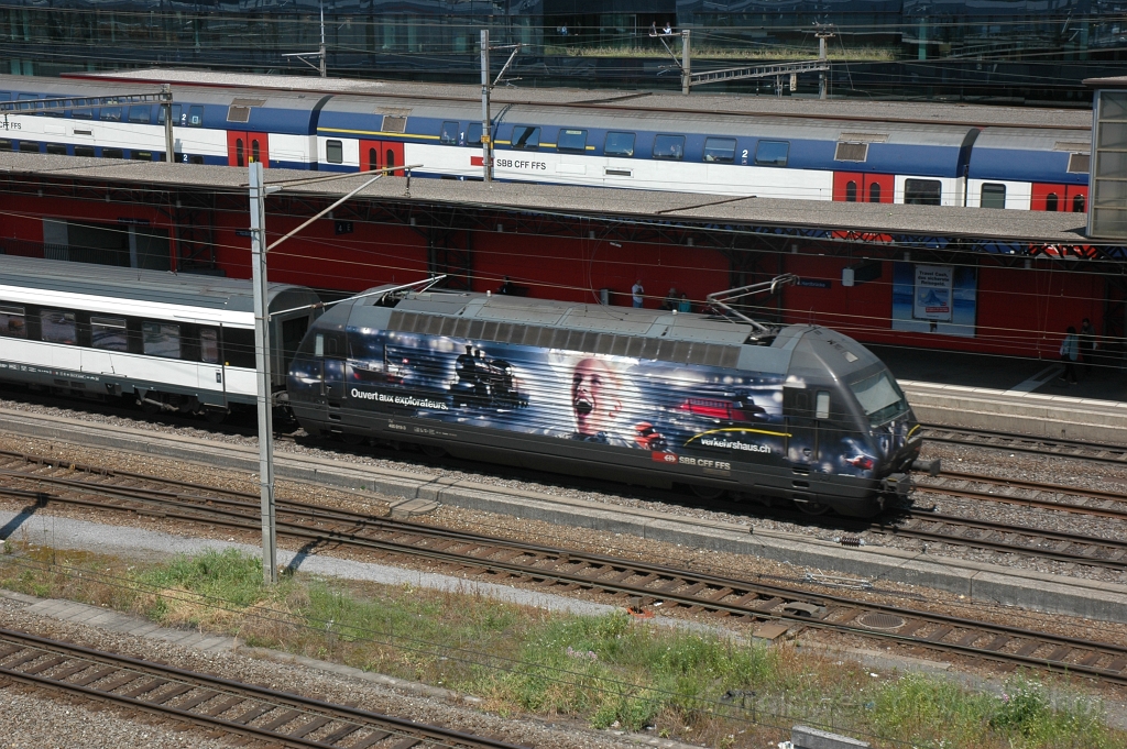 2432-0039-070612.jpg - SBB-CFF Re 460.019-3 «Terre Sainte» / Zürich-Hardbrücke 7.6.2012