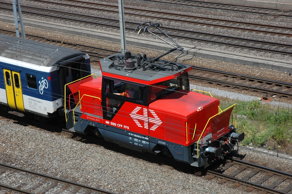 2432-0050-070612.jpg - SBB-CFF Ee 922.007-0 / Zürich-Hardbrücke 7.6.2012