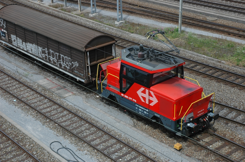 2458-0025-190612.jpg - SBB-CFF Ee 922.003-9 / Zürich-Hardbrücke 19.6.2012