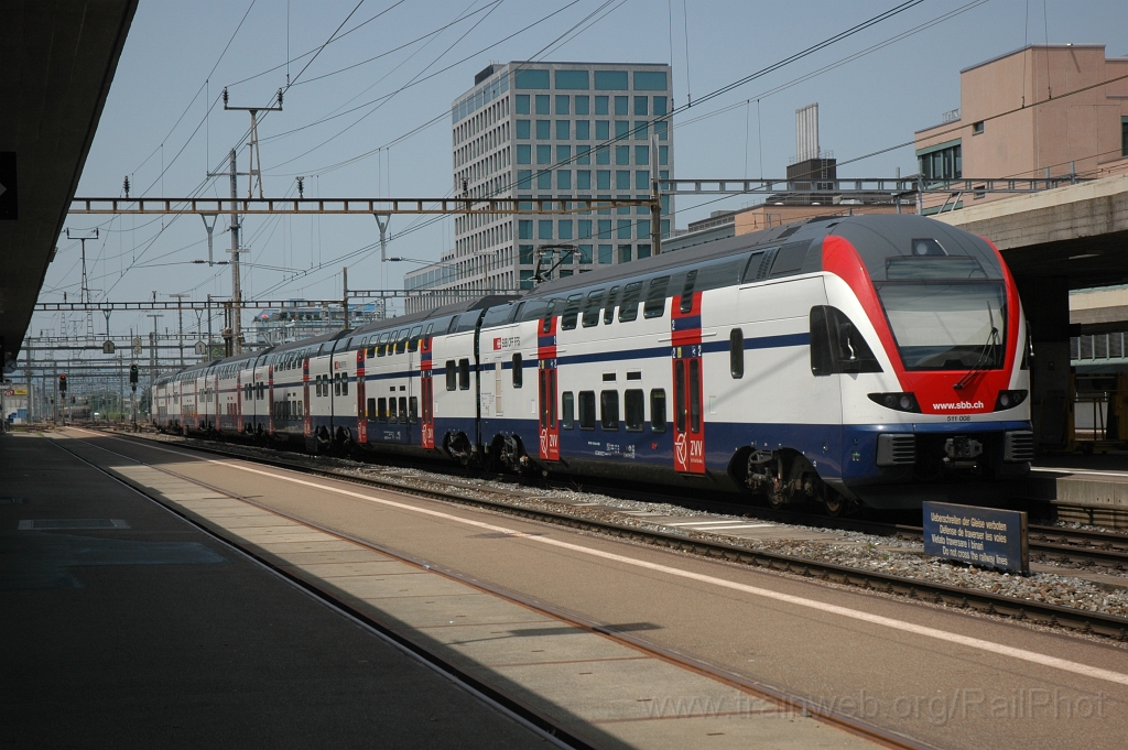 2466-0009-290612.jpg - SBB-CFF RABe 511.008-5 / Zürich-Altstetten 29.6.2012