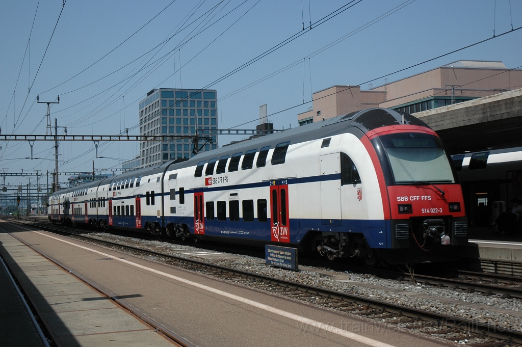 2466-0019-290612.jpg - SBB-CFF RABe 514.022-3 «Frauenfeld» / Zürich-Altstetten 29.6.2012