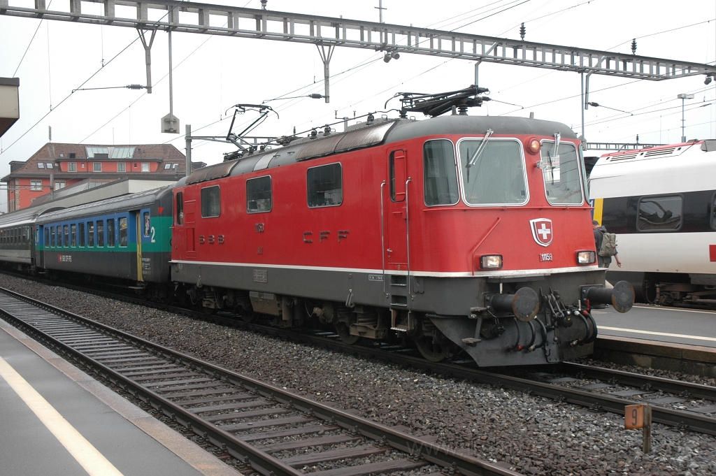 2471-0019-030712.jpg - SBB-CFF Re 4/4'' 11159 / Arth-Goldau 3.7.2012