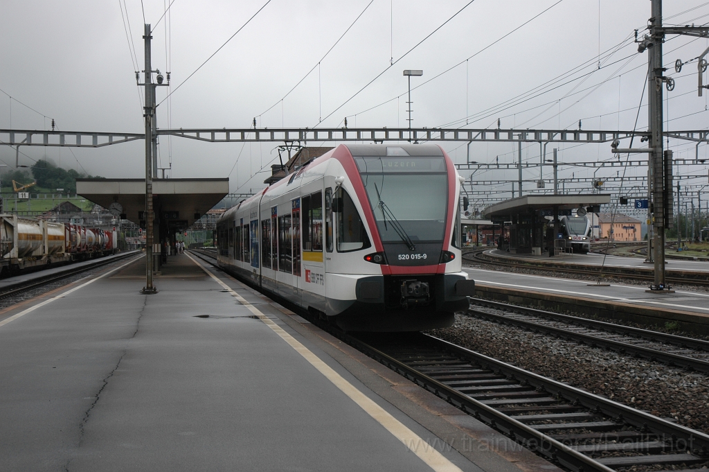 2474-0004-030712.jpg - SBB-CFF RABe 520.015-9 «Ermensee» / Arth-Goldau 3.7.2012