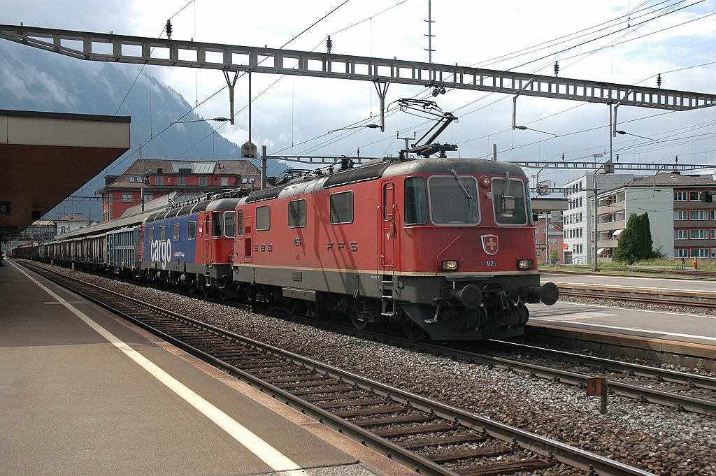2478-0043-030712.jpg - SBB-CFF Re 4/4'' 11266 + Re 620.033-1 «Muri AG» / Arth-Goldau 3.7.2012