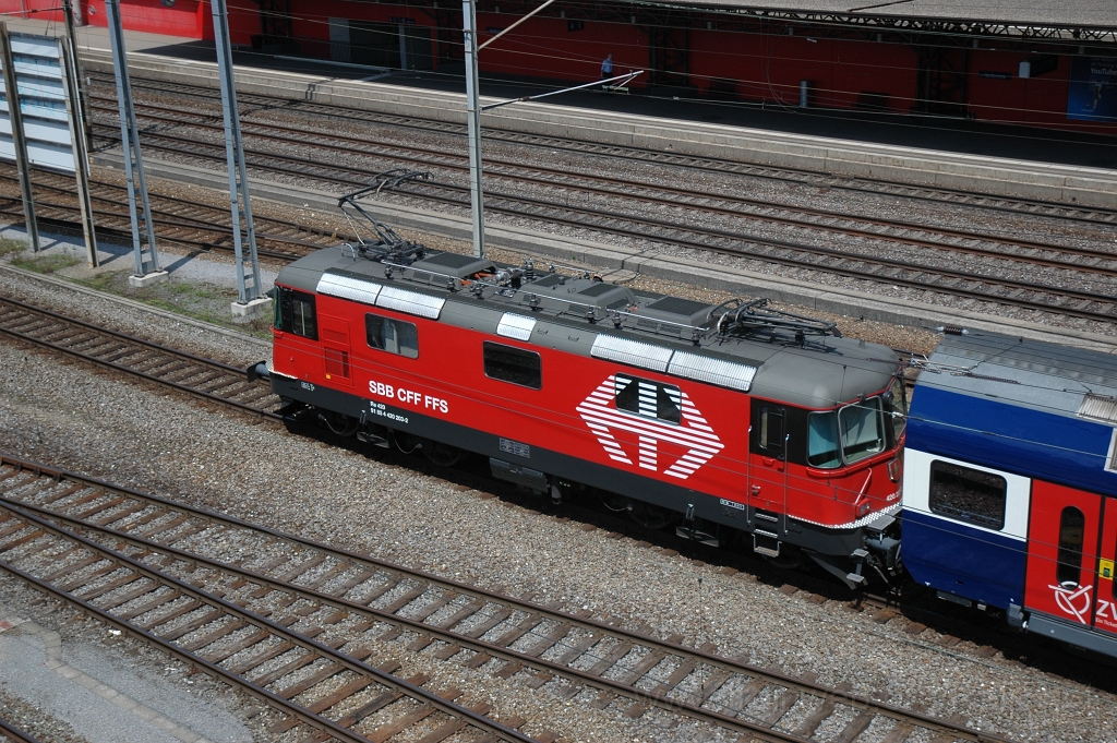 2495-0015-100712.jpg - SBB-CFF Re 420.203-2 / Zürich-Hardbrücke 10.7.2012