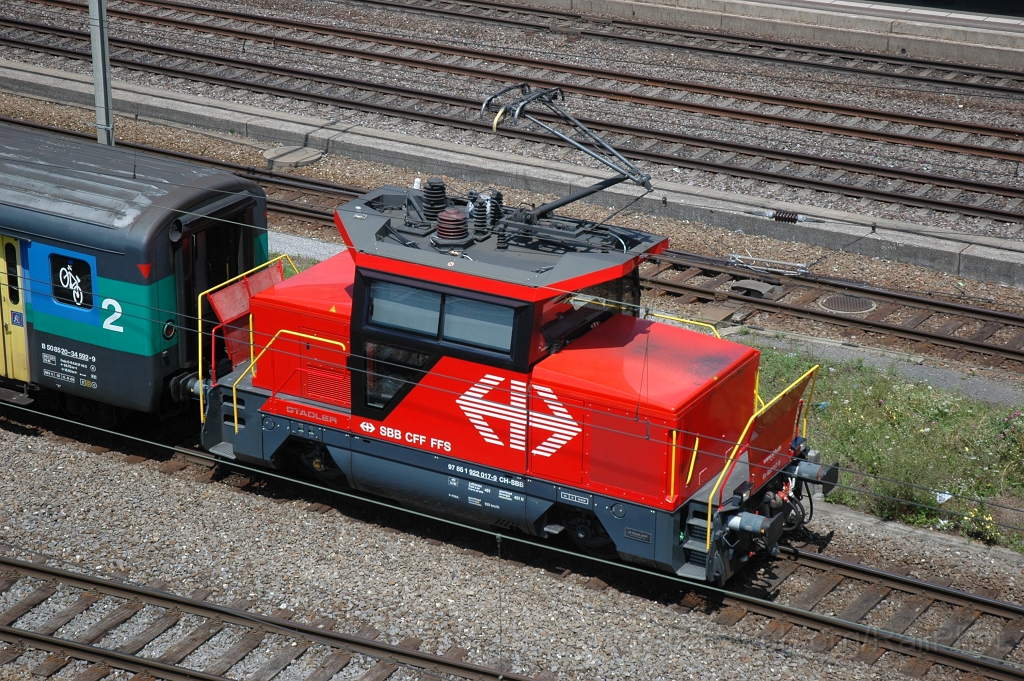 2495-0034-100712.jpg - SBB-CFF Ee 922.017-9 / Zürich-Hardbrücke 10.7.2012