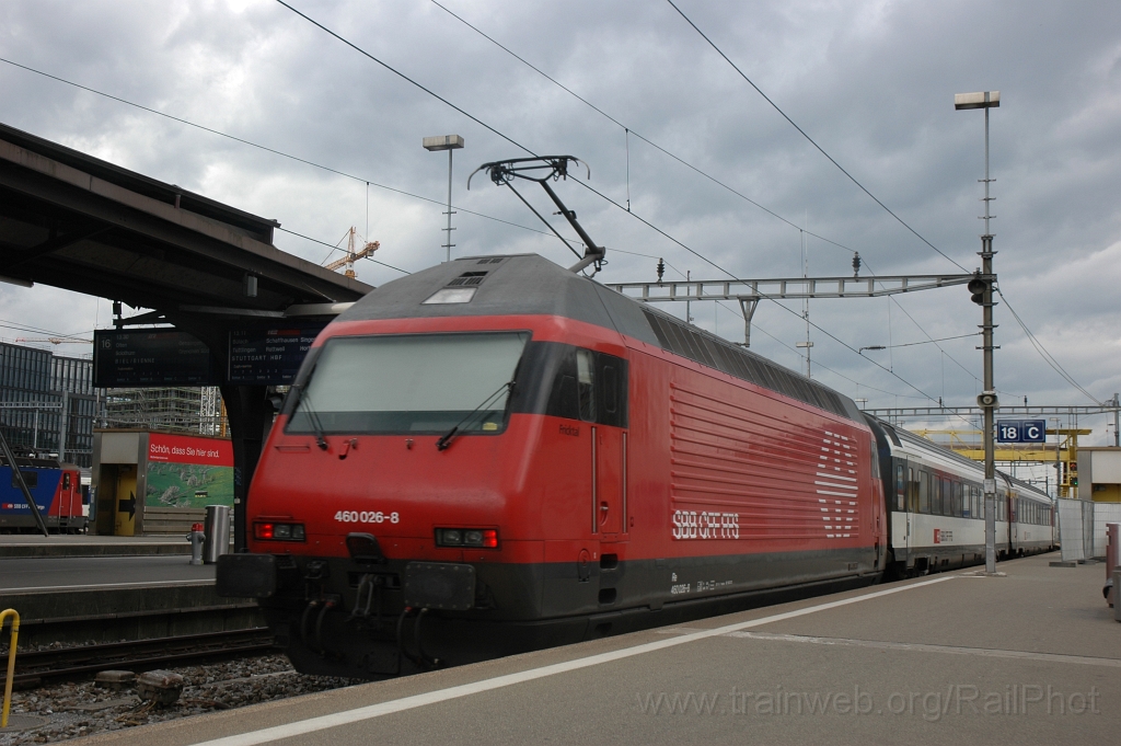 2497-0025-120712.jpg - SBB-CFF Re 460.026-8 «Fricktal» / Zürich HB 12.7.2012