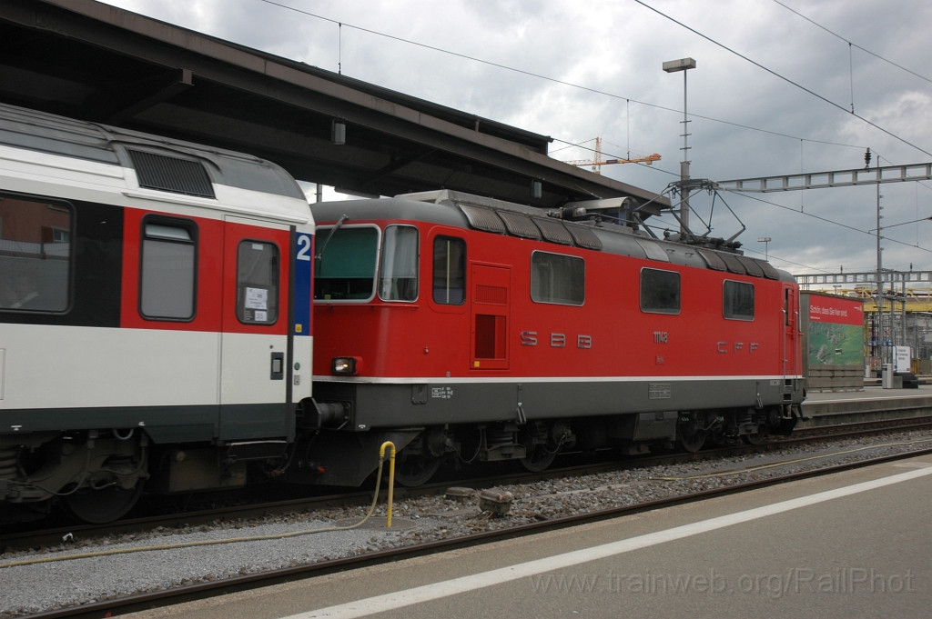 2497-0034-120712.jpg - SBB-CFF Re 4/4'' 11148 / Zürich HB 12.7.2012