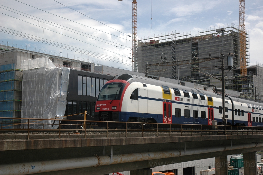 2498-0029-130712.jpg - SBB-CFF RABe 514.028-0 / Zürich (Käferbergbrücke) 13.7.2012