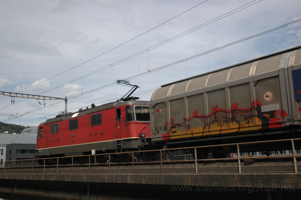 2498-0045-130712.jpg - SBB-CFF Re 4/4'' 11336 / Zürich (Käferbergbrücke) 13.7.2012