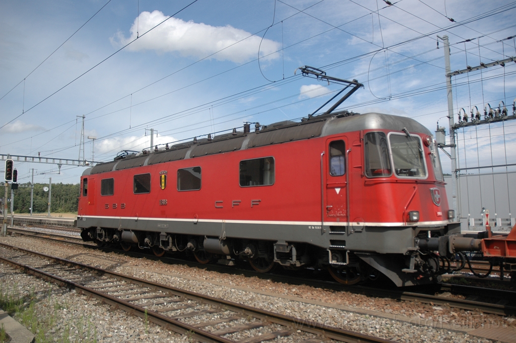 2501-0034-190712.jpg - SBB-CFF Re 6/6 11608 «Wetzikon» / Hüntwangen-Wil 19.7.2012