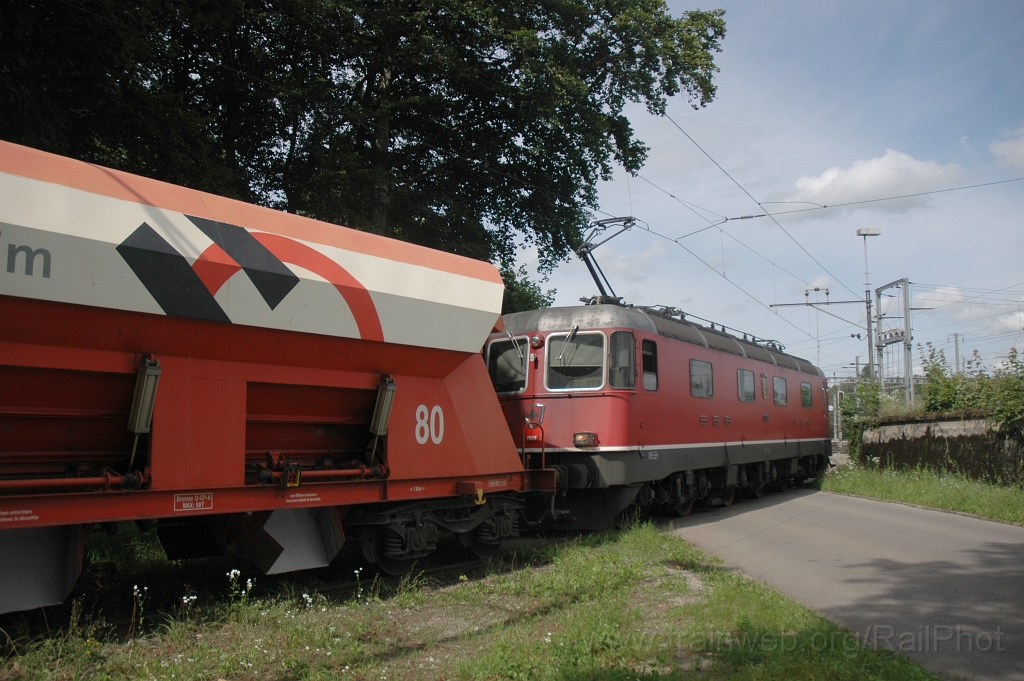 2501-0046-190712.jpg - SBB-CFF Re 6/6 11608 «Wetzikon» / Hüntwangen-Wil 19.7.2012