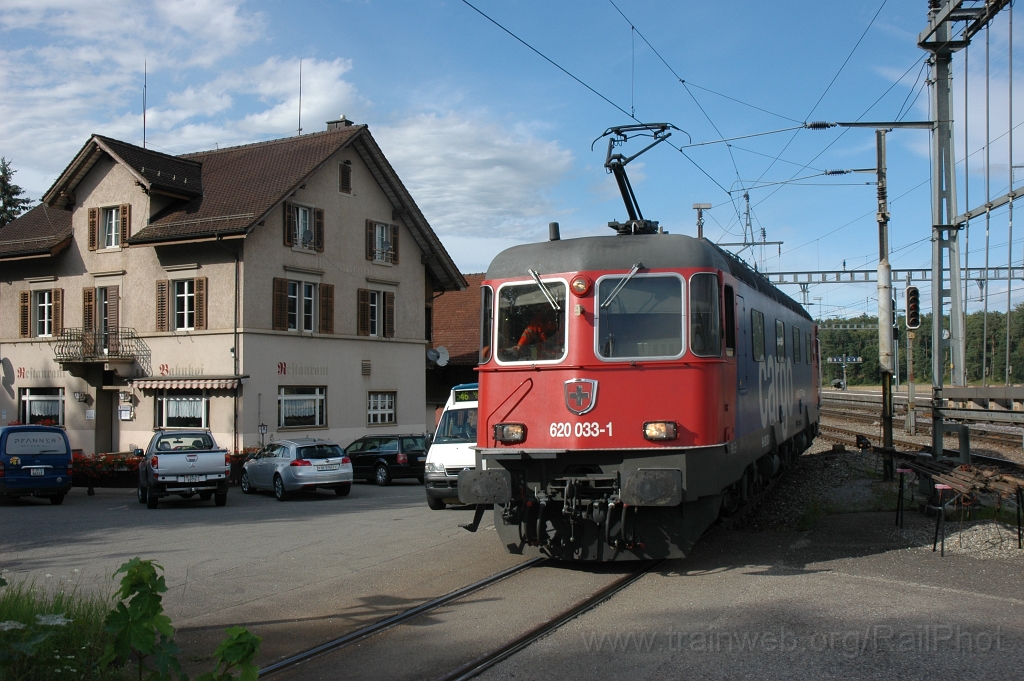 2504-0026-190712.jpg - SBB-CFF Re 620.033-1 «Muri AG» / Hüntwangen-Wil 19.7.2012