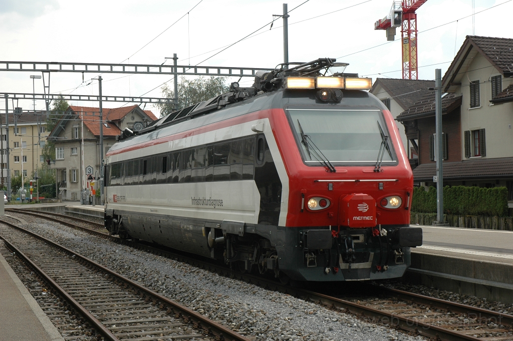 2509-0028-250712.jpg - SBB-CFF XTmass 99 85 9 160 001-5 «MerMec» / Hinwil 25.7.2012