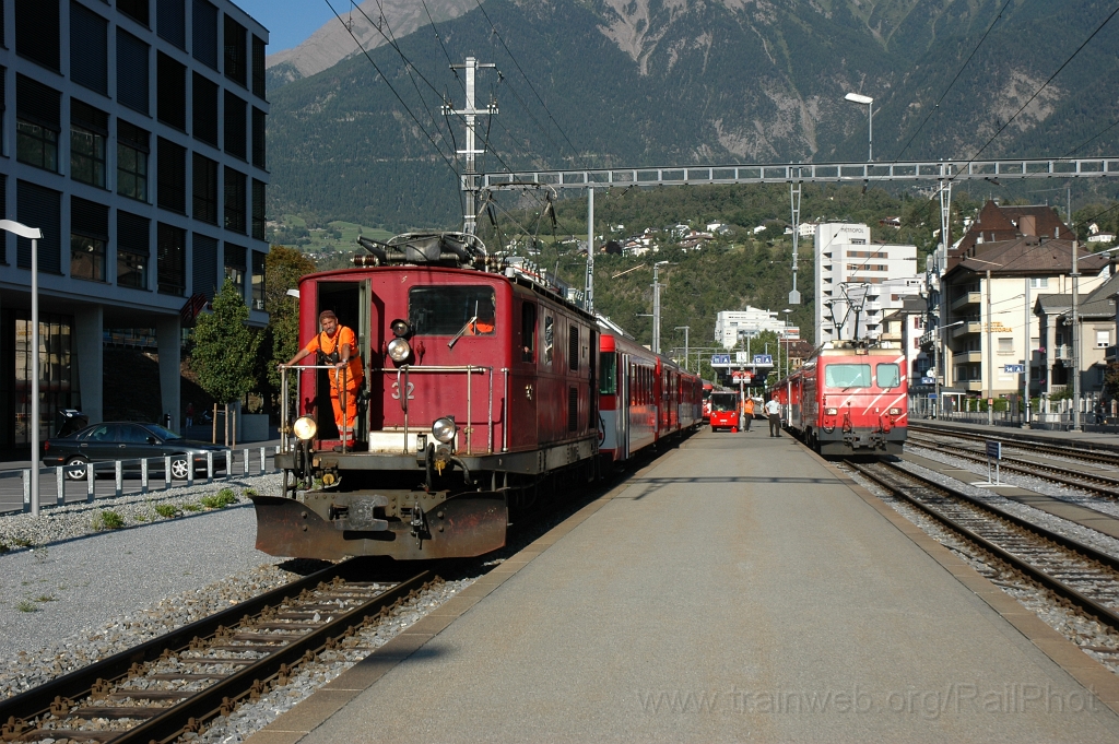 2518-0004-260712.jpg - FO HGe 4/4' 32 + MGB HGe 4/4'' 5 «Mount Fuji» / Brig 26.7.2012
