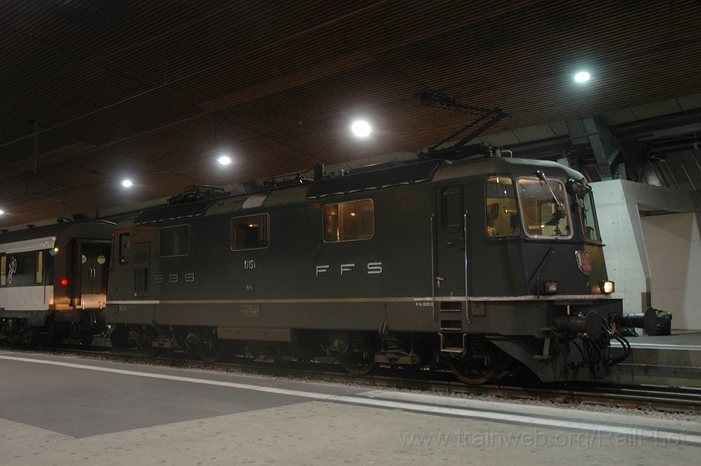 2523-0044-270712.jpg - SBB-CFF Re 4/4'' 11161 / Zürich HB 27.7.2012