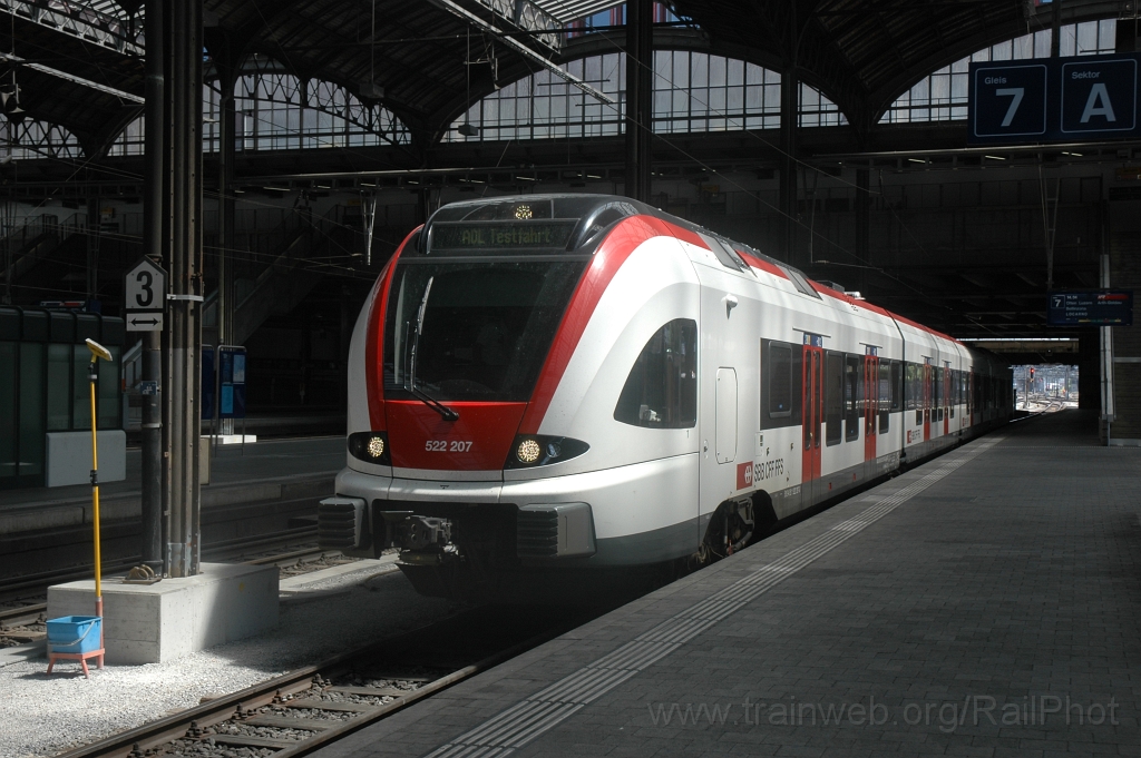 2536-0008-300712.jpg - SBB-CFF RABe 522.207 / Basel SBB 30.7.2012