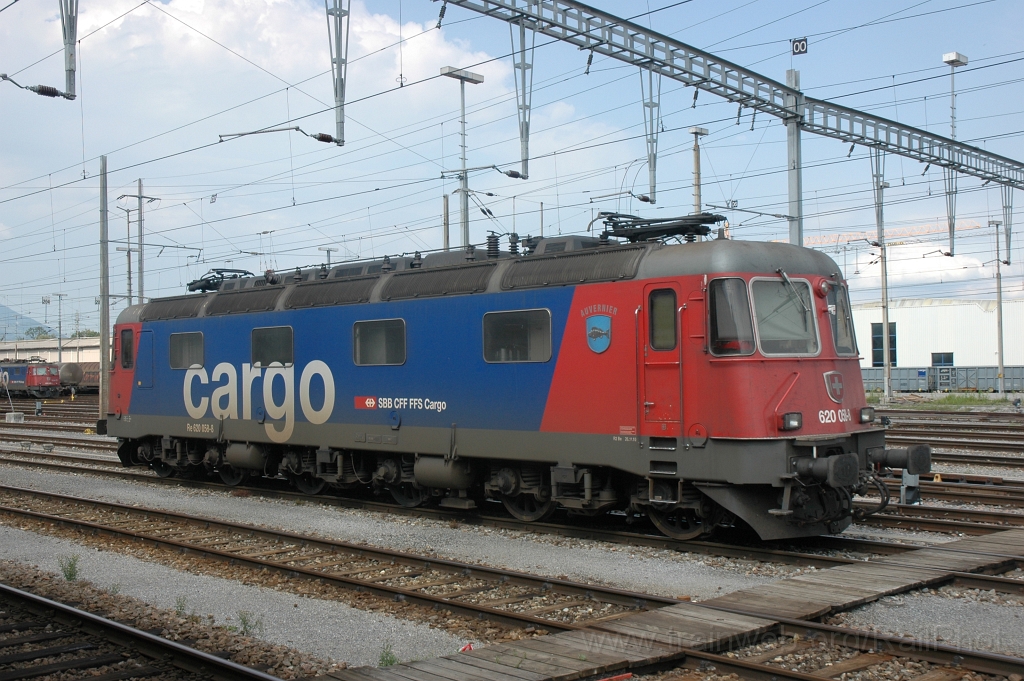 2541-0029-040812.jpg - SBB-CFF Re 620.058-8 «Auvernier» / Buchs SG 4.8.2012