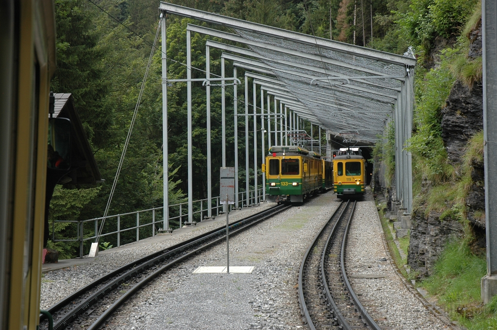 2551-0043-050812.jpg - WAB BDhe 4/8 133 + BDhe 4/4 119 / Rohrfluh 5.8.2012