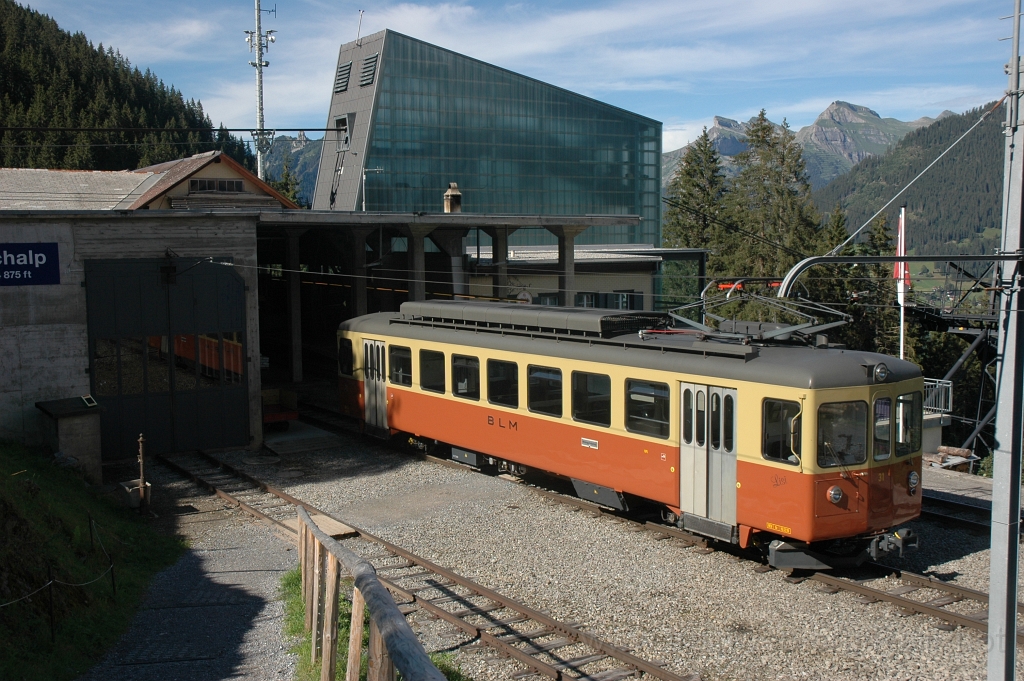 2556-0022-050812.jpg - BLM Be 4/4 31 / Grütschalp 5.8.2012