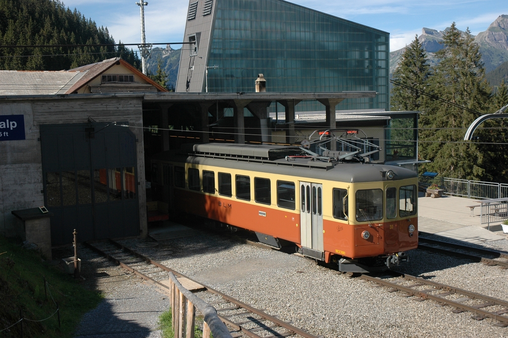 2556-0024-050812.jpg - BLM Be 4/4 31 / Grütschalp 5.8.2012