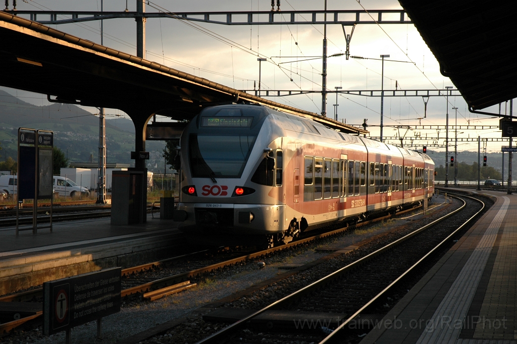 2562-0017-070812.jpg - SOB RABe 526.043-5 / Rapperswil 7.8.2012