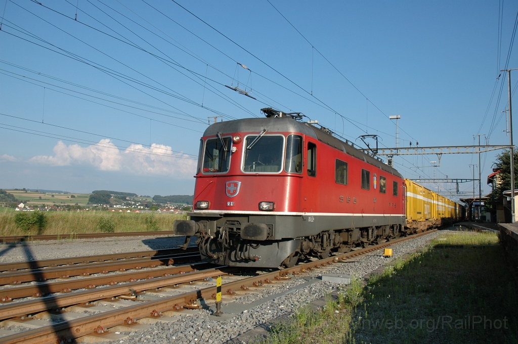 2566-0022-100812.jpg - SBB-CFF Re 6/6 11617 «Heerbrugg» / Hendschiken SBB 10.8.2012