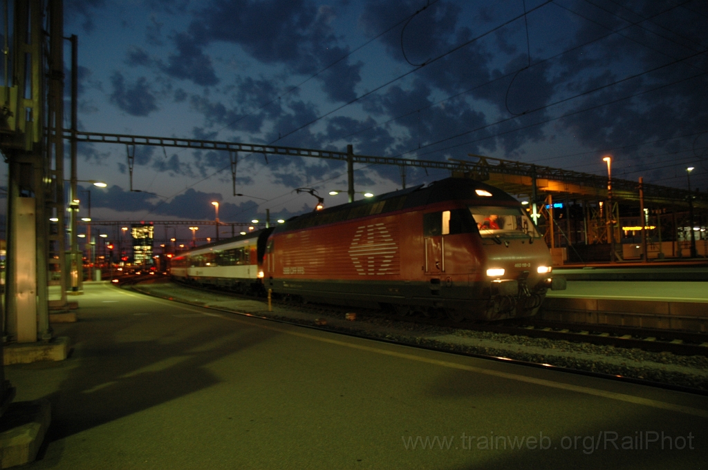 2589-0019-220812.jpg - SBB-CFF Re 460.118-3 «Gotthard» / Zürich HB 22.8.2012