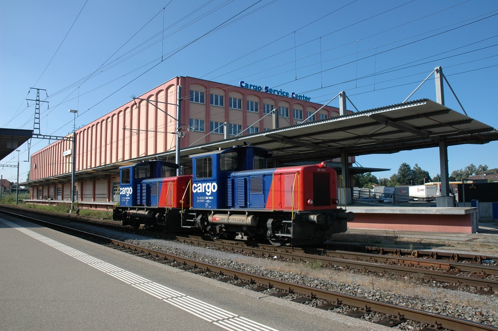 2613-0021-140912.jpg - SBB-CFF Tm 232.146-1 + Tm 232.108-1 / St.Margrethen 14.9.2012