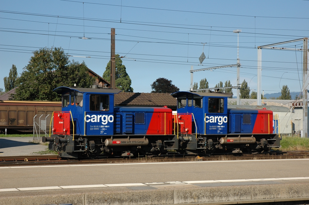 2614-0029-140912.jpg - SBB-CFF Tm 232.146-1 + Tm 232.108-1 / St.Margrethen 14.9.2012