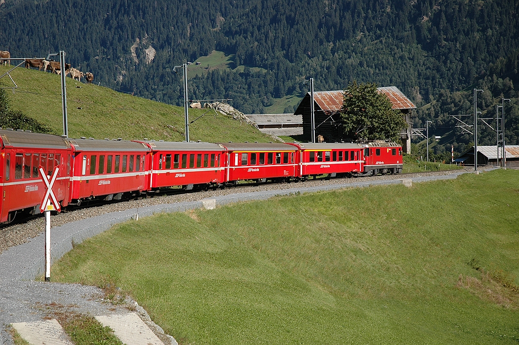 2617-0014-160912.jpg - RhB Ge 4/4'' 628 "S-chanf" / Sumvitg-Cumpadials 16.9.2012