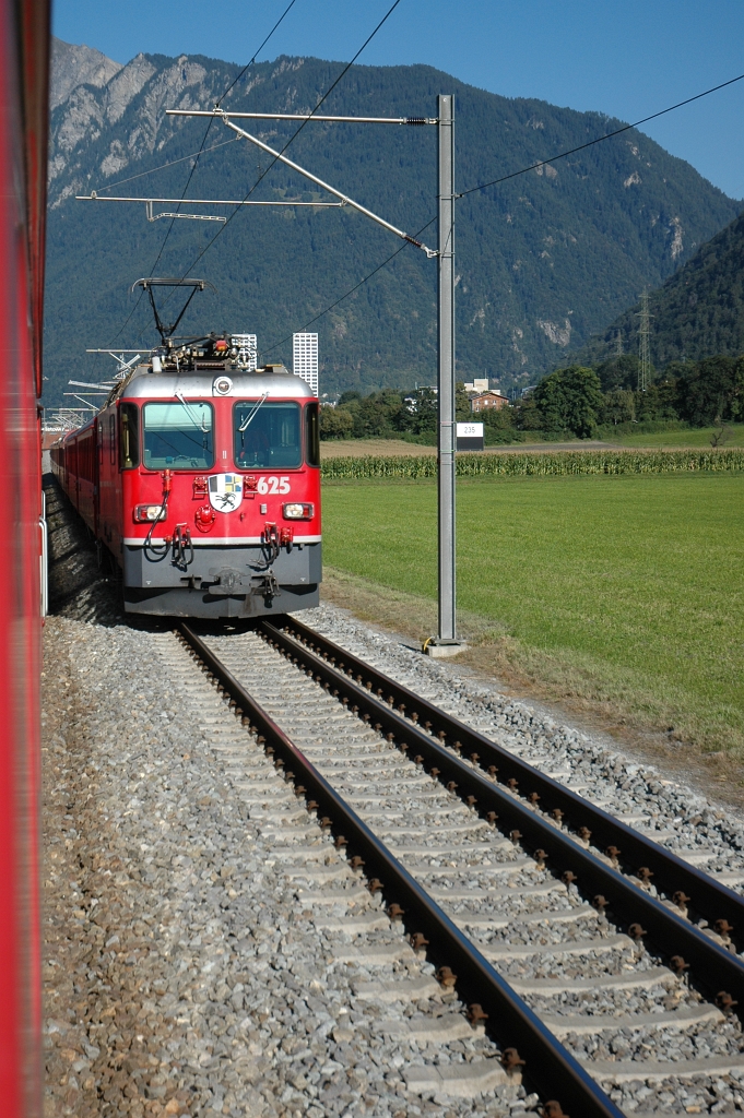2618-0018-160912.jpg - RhB Ge 4/4'' 625 "Küblis" / Felsberg 16.9.2012