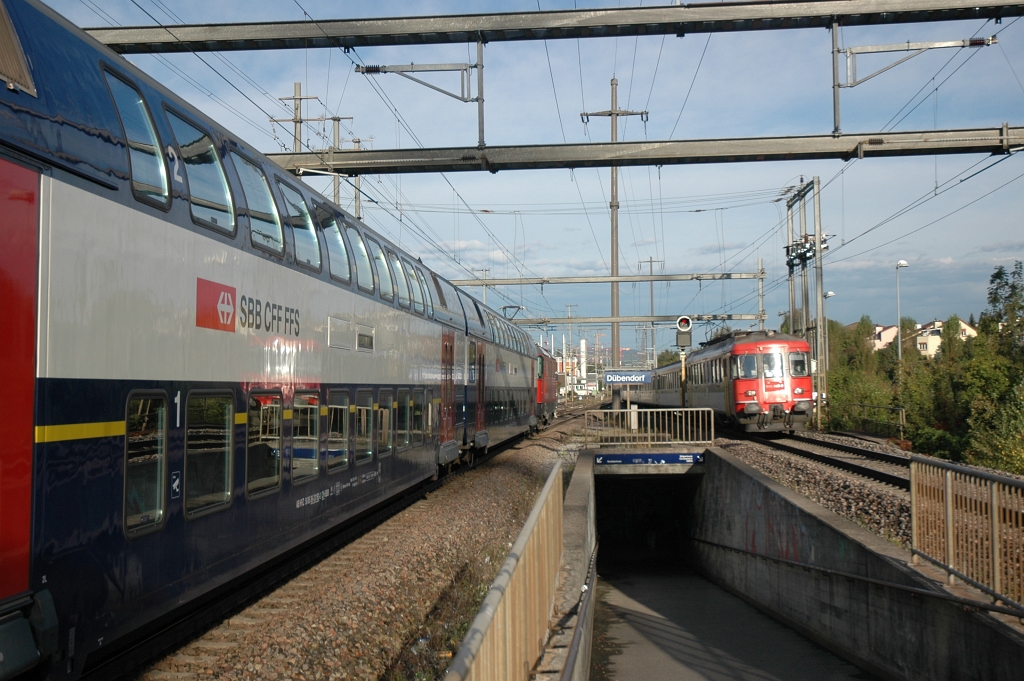 2636-0023-250912.jpg - SBB-CFF Re 420.*** + RBe 540.050-2 / Dübendorf 25.9.2012