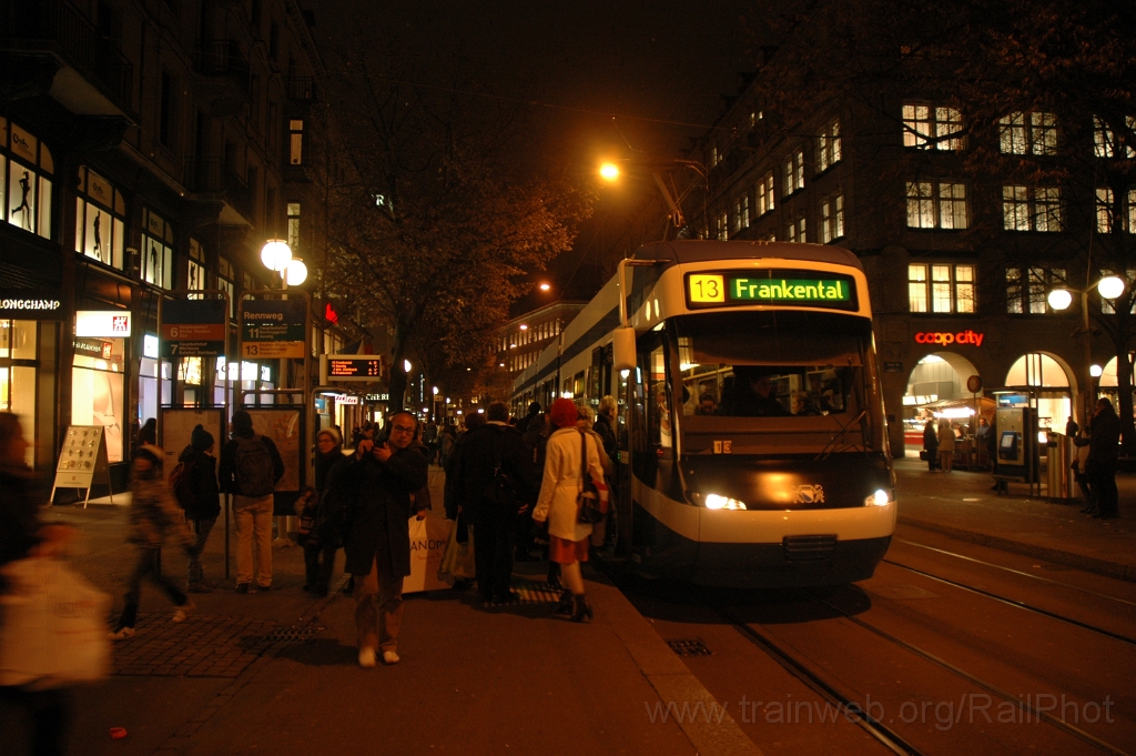 2674-0034-161112.jpg - VBZ Be 5/6 3035 / Rennweg Augustinergasse 16.11.2012