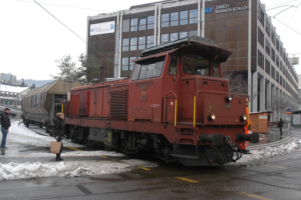 2686-0019-141212.jpg - SBB-CFF Bm 4/4 18413 / Escher-Wyss Platz 14.12.2012