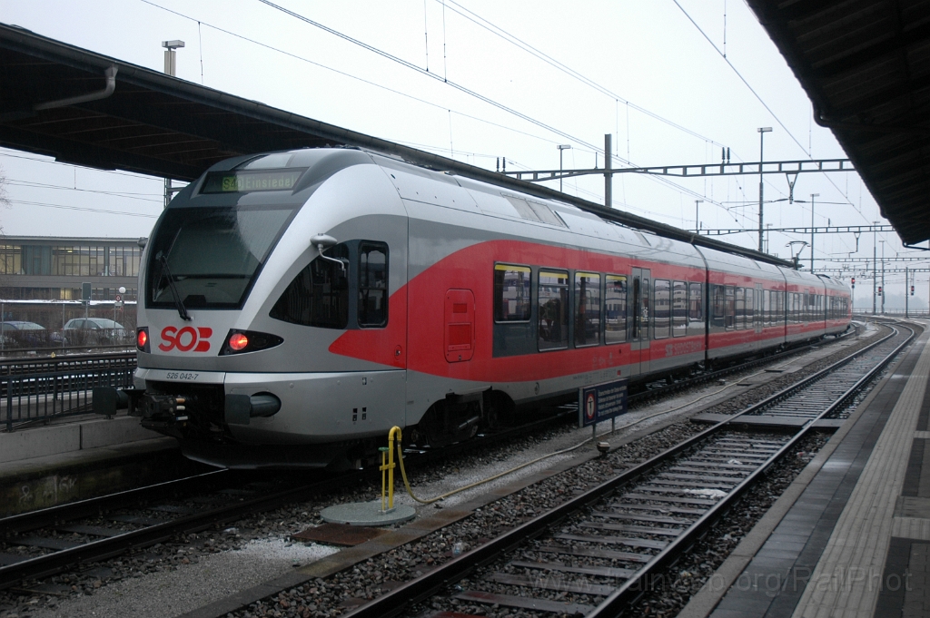 2692-0035-280113.jpg - SOB RABe 526.042-7 / Rapperswil 28.1.2013