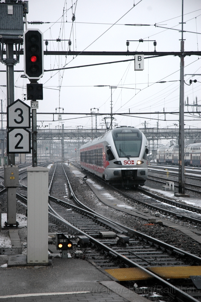 2692-0045-280113.jpg - SOB RABe 526.051-8 / Rapperswil 28.1.2013