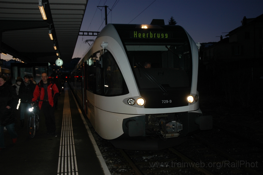 2694-0013-310113.jpg - Thurbo RABe 526.729-9 / Wattwil 31.1.2013