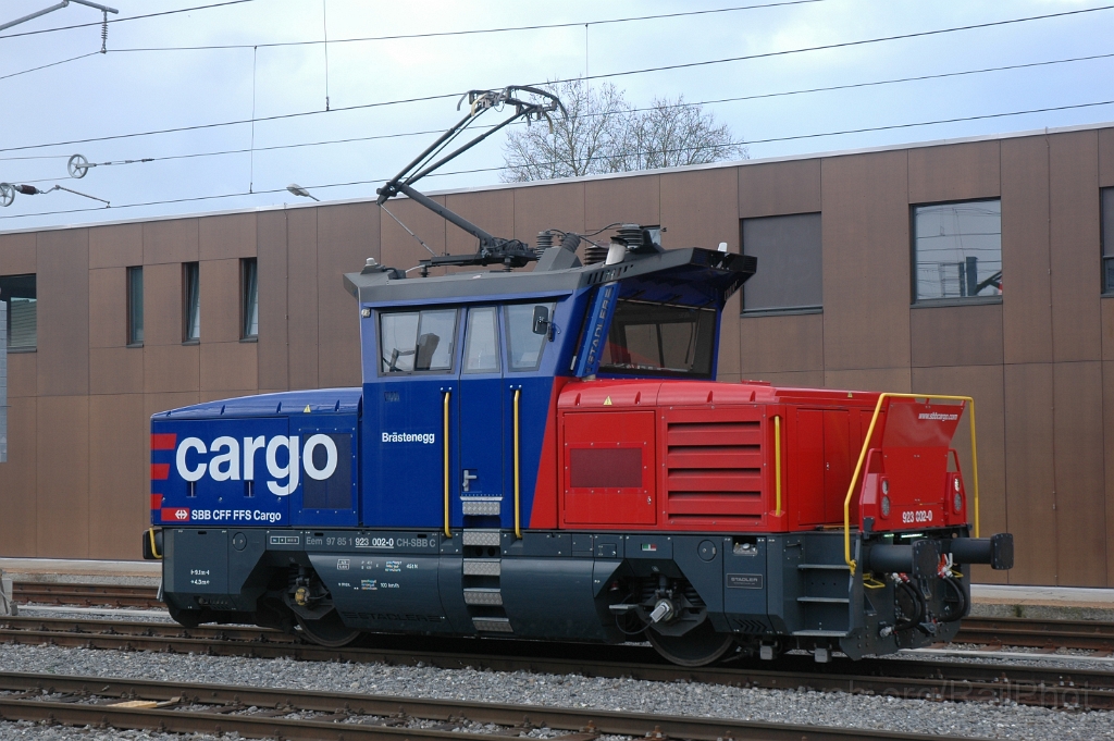 2695-0042-020213.jpg - SBB-CFF Eem 923.002-0 "Brästenegg" / Suhr 2.2.2013
