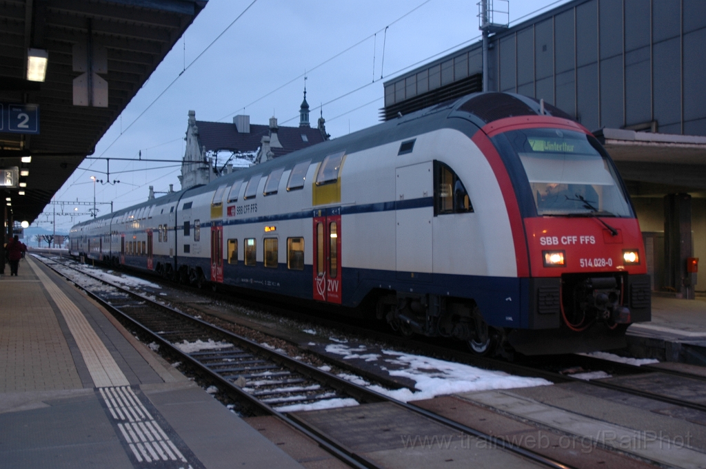 2702-0028-170213.jpg - SBB-CFF RABe 514.028-0 / Rapperswil 17.2.2013