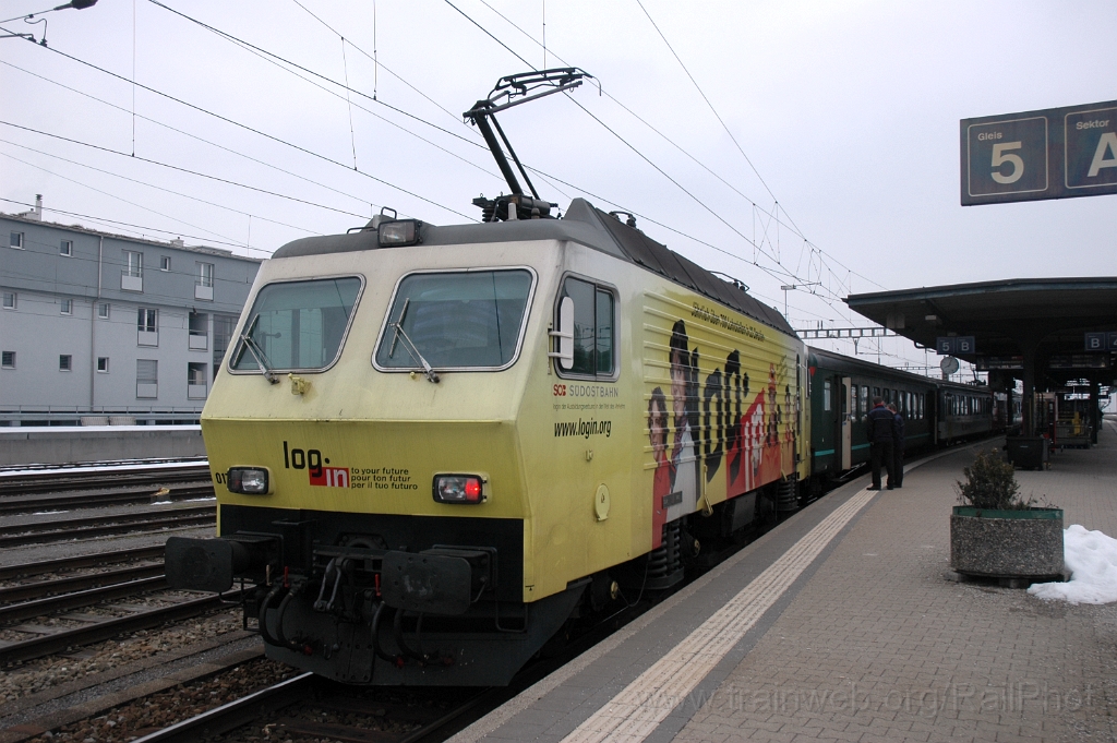 2709-0003-280213.jpg - SOB Re 446.017-6 "Login" / Rapperswil 28.2.2013