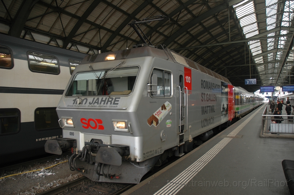 2711-0047-020313.jpg - SOB Re 456.095-9 "Degersheim" / St.Gallen HB 2.3.2013
