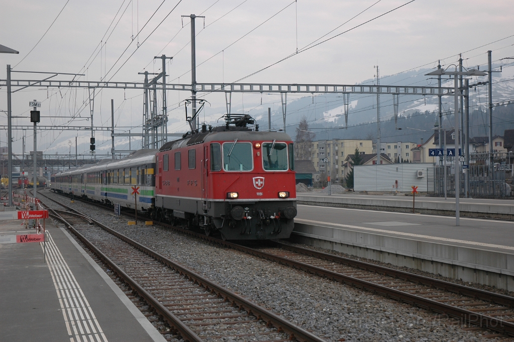2735-0005-230313.jpg - SBB-CFF Re 4/4'' 11191 / Wattwil 23.3.2013