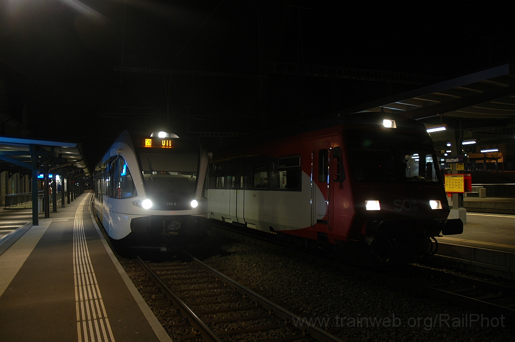 2738-0012-030413.jpg - Thurbo RABe 526.797-6 + SOB ABt 175 / Wattwil 3.4.2013