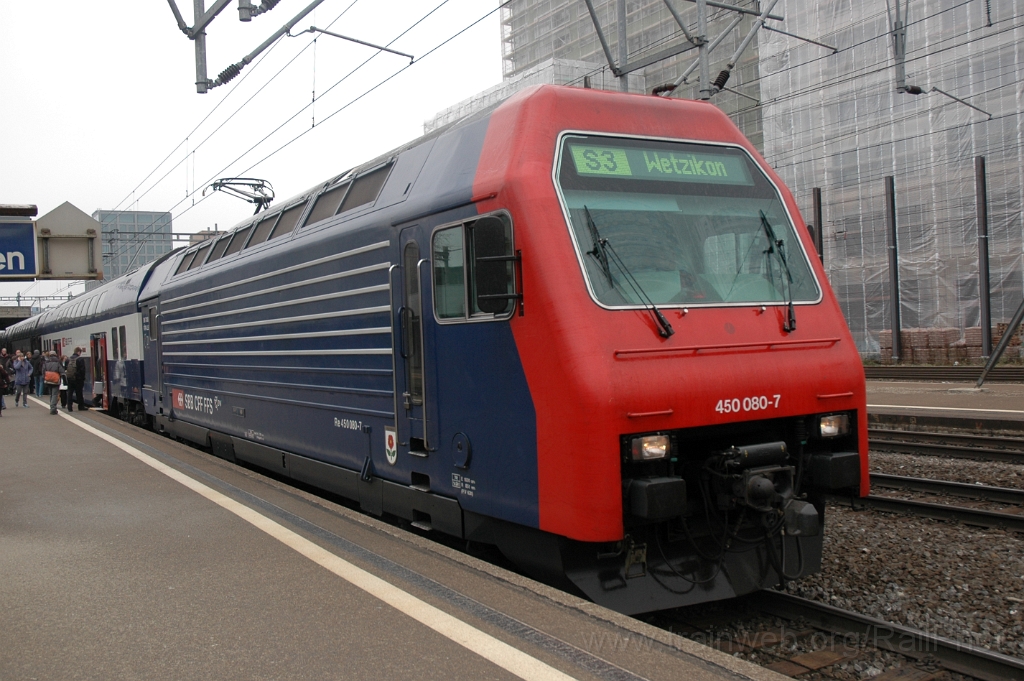 2739-0040-080413.jpg - SBB-CFF Re 450.080-7 "Rüschlikon" / Zürich-Altstetten 8.4.2013