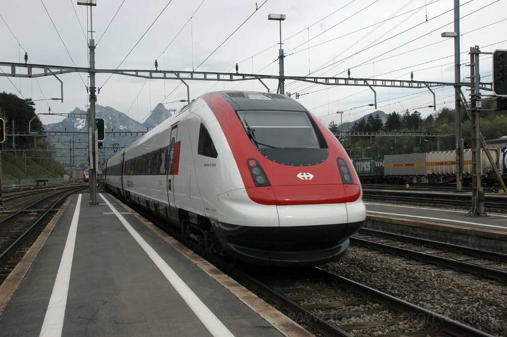 2776-0005-260413.jpg - SBB-CFF ICN RABDe 500.003-9 "Germaine de Staël" / Arth-Goldau 26.4.2013