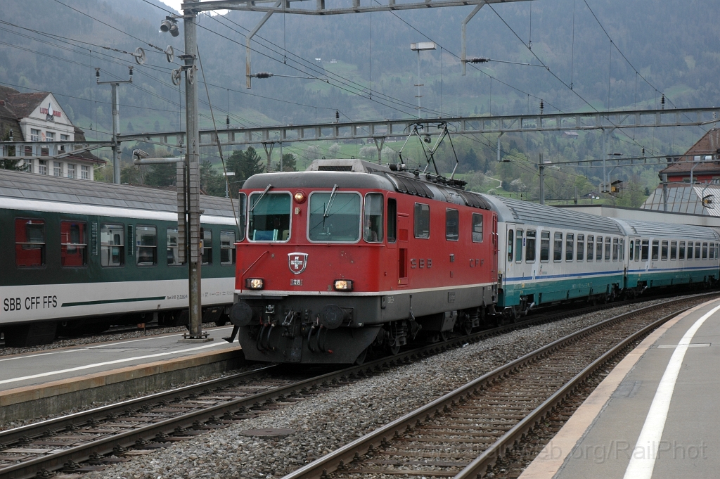 2776-0011-260413.jpg - SBB-CFF Re 4/4'' 11118 / Arth-Goldau 26.4.2013