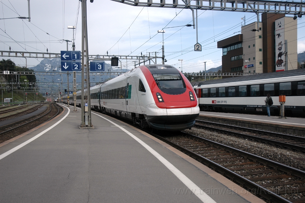 2777-0005-260413.jpg - SBB-CFF ICN RABDe 500.029-4 "Eduard Spelterini" / Arth-Goldau 26.4.2013